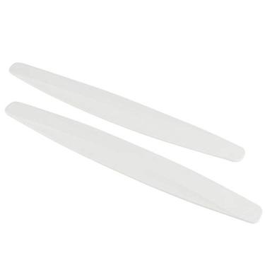 Imagem de Protetor de Borda de Pára -choques Protetor Anti -arranhão Anti Colisão Universal Decoração Elegante para Veículos (Branco)