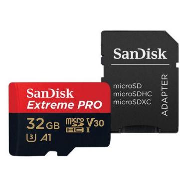 Imagem de Cartão De Memoria 32gb Micro Sdxc 200mb Sandisk Extreme Pro