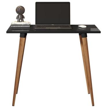 Imagem de Mesa Escritório Computador Escrivaninha Pequena Retro Estudo - DWR Dre