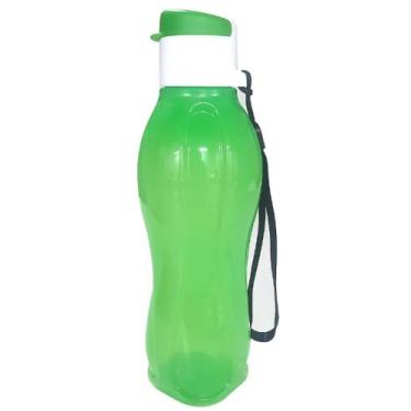 Imagem de Eco Tupper 500ml Verde translúcido com tampa verde e branca Tupperware