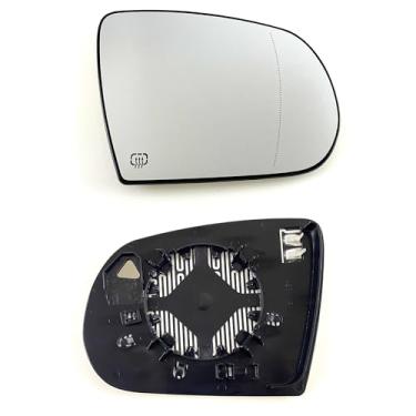 Imagem de 68228918AA Vidro retrovisor retrovisor do lado direito do passageiro, adequado para Jeep Cherokee 2014-2019, para Jeep Compass 2017-2021, com suporte traseiro, serve para 68228912AA 68228910AA