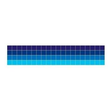 Imagem de Kit 32 Adesivos Faixa Piscina Sticker Borda 100x20cm - Resitank
