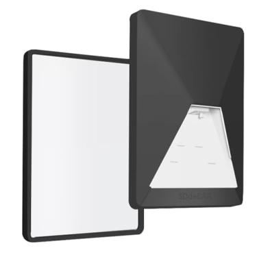 Imagem de Hoqqf Capa Starlink Mini de cobertura total, capa protetora de silicone líquido compatível com Starlink Mini antena parabólica preta