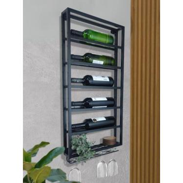 Imagem de Adega Palace Suspensa Estilo Industrial - Casa Quentinha