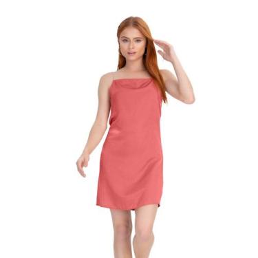 Imagem de Vestido Juvenil Em Viscopoly Minty Laranja, 18, Laranja