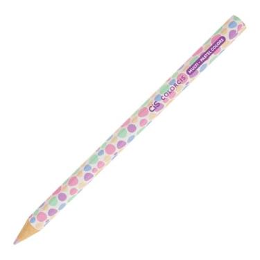 Imagem de Lápis de Cor ColorCiS Jumbo, Multicolor, 4 cores, Pastel, Pote com 24 Unidades