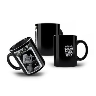Imagem de Caneca de Porcelana Lady Gaga Born This Way Classic 325mL - VilelaGG