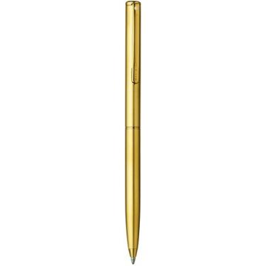 Imagem de Sheaffer Caneta esferográfica Agio, acabamento em placa de ouro 22K escovado com acabamento em placa de ouro 22K (SH/459-2)