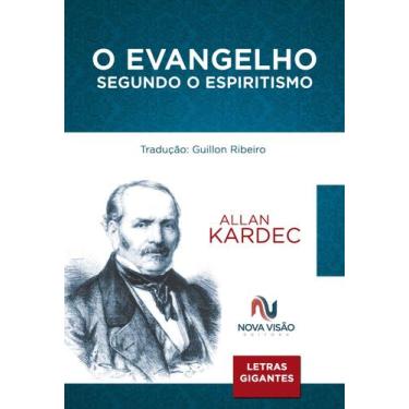 Imagem de Livro - O evangelho segundo o espiritismo - letras gigantes