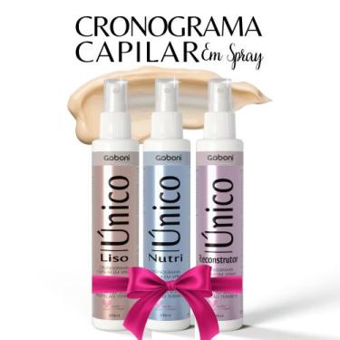 Imagem de Kit Cronograma Capilar em Spray - Hidratação, Nutrição e Reconstrução 
