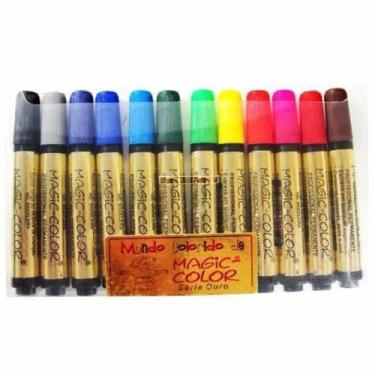 Imagem de Estojo Caneta Magic Color 12 Cores Sortidas 641