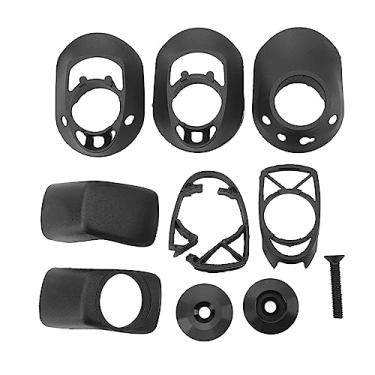 Imagem de Spacers do guidão de bicicleta para SL7 Stem Stem Durável Plastic Hidden Instalação espaçadores definidos Conjunto de bicicleta de bicicleta de estrada perfeita Acessórios de