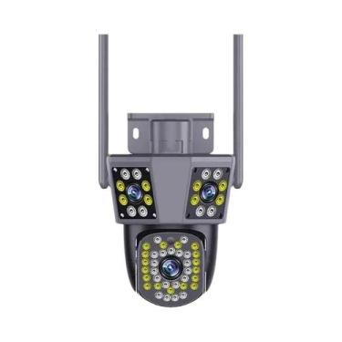 Imagem de Câmera IP WIFI Externa À Prova D'água Com 3 Lentes, 3 Telas, Rastreame