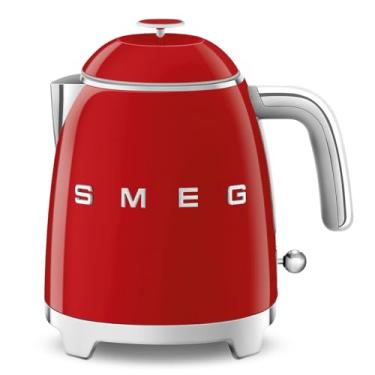 Imagem de Smeg Mini chaleira elétrica estilo retrô anos 50 KLF05 (vermelha)