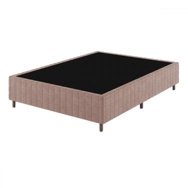 Imagem de Base de Cama Box Casal Lunare Rustico Rose - Vian