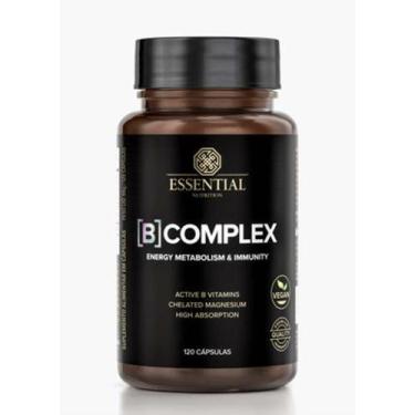 Imagem de Vitaminas Do Complexo B + Magnésio B Complex 120 Cápsulas - Essential 