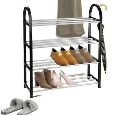 Imagem de Sapateira 4/5 Andares Desmontável Organizador de Tênis 8 Pares (4 º andar aleatória-1pc)