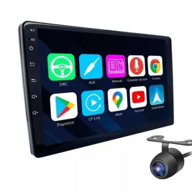 Imagem de Kit Central Multimídia mp5 9 Polegadas 2gb 32gb Android Carplay Android Auto Câmera de Ré