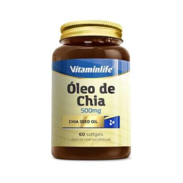 Imagem de Vitaminlife Óleo De Chia 500 Mg (Chia Seed Oil) - 60 Caps
