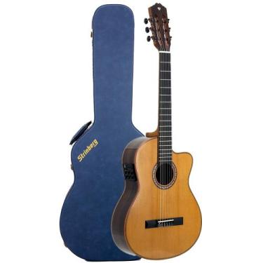 Imagem de Violão Strinberg DC6SC RT N Natural Diamond Series De Nylon C/ Case, U