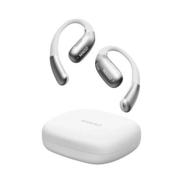 Imagem de Fones De Ouvido Sem Fio Bluetooth 5.4 MINISO X28 Tradutor AI HiFi Bass