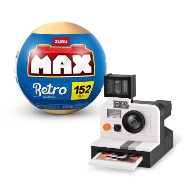 Imagem de Blocos De Montar Max Premium Retrô - Polaroid 152 Pçs