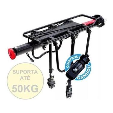 Imagem de Bagageiro Garupa Alforge Traseiro Alum. Aro 26 A 29 - Kalf, Flex