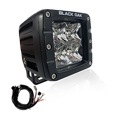 Imagem de Black Oak Luz LED Marine POD de 5 cm: Iluminação impermeável de 40 W para caminhões off-road, jipe, ATV, UTV, barcos - Inclui Hardware Pro Series 3.0 (preto, luzes LED POD (1 pacote))