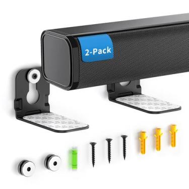 Imagem de Soundbar Mount Shelf notiela Universal 2 Pack para Samsung, Sony, LG, 