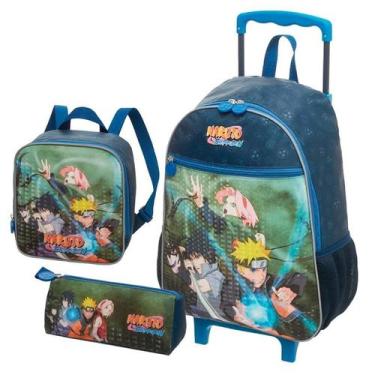 Imagem de Mochila Rodinhas Time 7 - Verde/ul  Volta às Aulas - Pacific