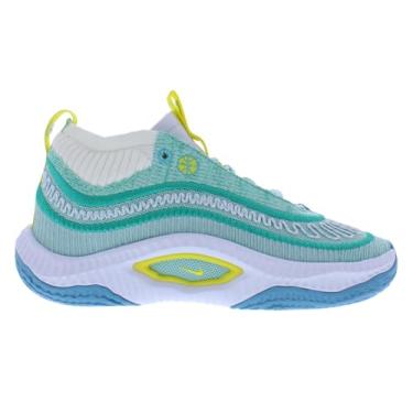 Imagem de Nike Cosmic Unity 3 tênis de basquete adulto DV2757-100, Jade Ice/Branco/Esmeralda Rise, 39