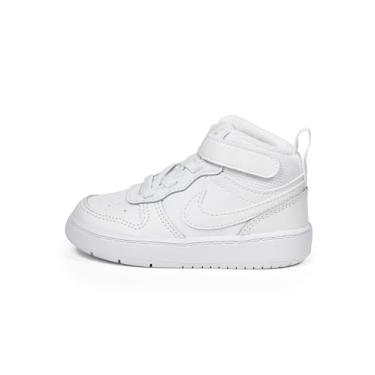 Imagem de Nike Court Borough Mid 2 Tênis infantil, Branco/Branco., 9 Toddler
