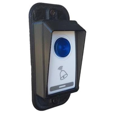 Imagem de Protetor Antivandalismo Campainha Sem Fio Zhishan/it Blue - PEKO, 3D-1