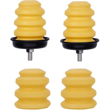 Imagem de Amortecedor do braço de controle da suspensão inferior dianteira ONER 905-208 e para-choque do eixo traseiro de controle 523-049 com porca - Compatível com Chevrolet Silverado 1500 GMC Sierra 1500 - Substitui #15712438, 15153958