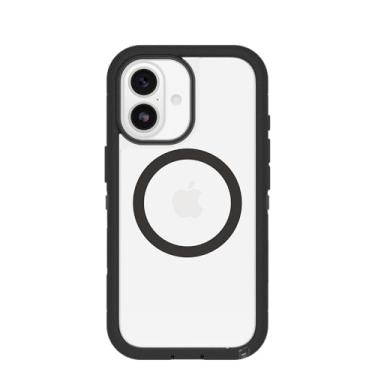 Imagem de OtterBox Capa transparente para iPhone 17 Defender Series Pro XT - Lado escuro - Preta - Capa para iPhone resistente, robusta e durável, encaixa no MagSafe