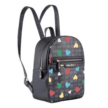 Imagem de Bolsa De Costas Mochila Betty Boop Bp2905 Preto E Colorido