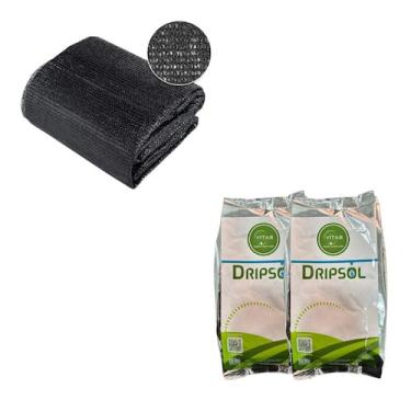 Imagem de Fertilizante Nks 2kg + Tela De Sombreamento 2x50 80% Viveiro Horta - V