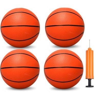 Imagem de Mini Basketball Umnodon PVC de 6 polegadas para crianças com bomba de 