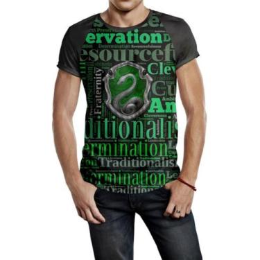 Imagem de Camiseta Raglan Masculina Full Print Harry Potter Ref:396 - smoke, Pre