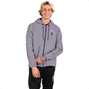 Imagem de Jaqueta Corta Vento Atlético Mineiro Oficial Quadriculada