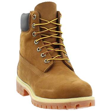 Imagem de Bota masculina Timberland impermeável de primeira linha, 15 cm, Nobuck enferrujado, 12