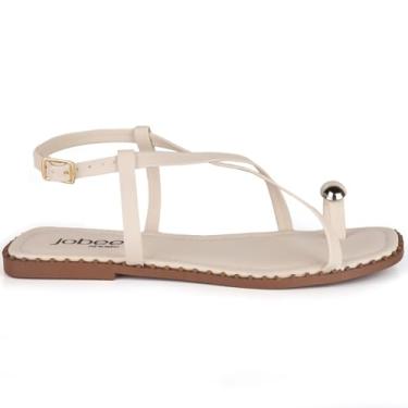 Imagem de Rasteira Feminina Chinelo Slide Flat Juta Bico Quadrado Tachas Confortável Moda Sandália Tendência (Branco, BR, Adulto, Numérico, 34)