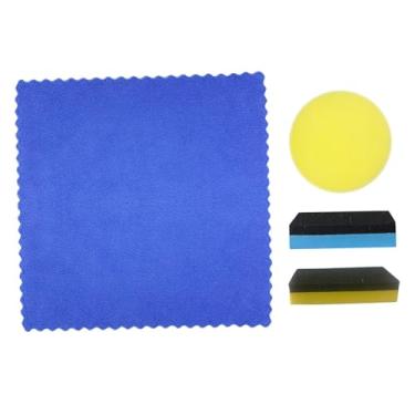 Imagem de KiBcsLic Esponja de limpeza de carro, esponja de lavagem, banheiro, produtos de limpeza doméstica, lavador de rodas, ferramenta de beleza automotiva, almofada