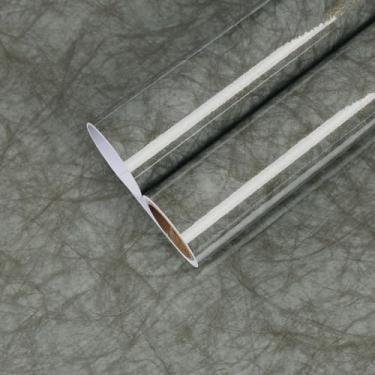 Imagem de CHIHUT Papel de contato de mármore dourado verde acinzentado de 30,5 x 254 cm, bancadas brilhantes, papel de parede de mármore moderno, impermeável, papel de contato autoadesivo removível para