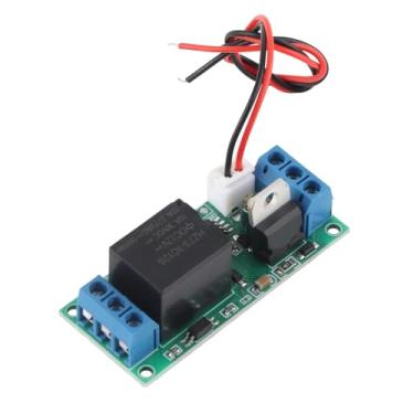 Imagem de Interruptor de Bloqueio Automático, 5v 12v 24v, Módulo de relé de Disparo de Alto Nível, um Botão, Kit de Travamento Automático para Eletrônicos Diy (12V)