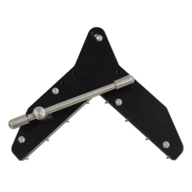 Imagem de Kavolet A Braçadeira de Esquadria Resistente Braçadeira de Canto Garante Uma Conexão Adesiva Precisa para Painéis Porta, Painéis Gabinete Feitos Aço Cromado