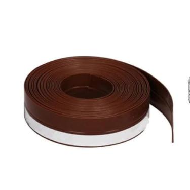 Imagem de Ultra Fita De Silicone Para Vedação, Marrom, 5 Metros x 3cm, Auto Adesivo, Proteção Contra Poeira e Insetos, Borracha Acrílica Flexível