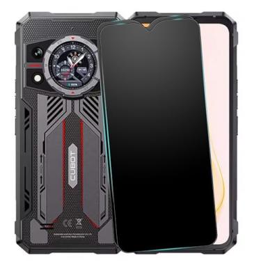 Imagem de MAOUICI Protetor de tela de privacidade de vidro temperado para Cubot KingKong 11 (17.1 cm), rigidez 9H HD transparente antiimpressão digital [2 unidades]