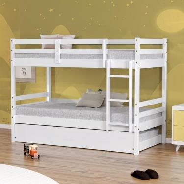 Imagem de Treliche Infantil Dreams Madeira Maciça Branco Megamobilia