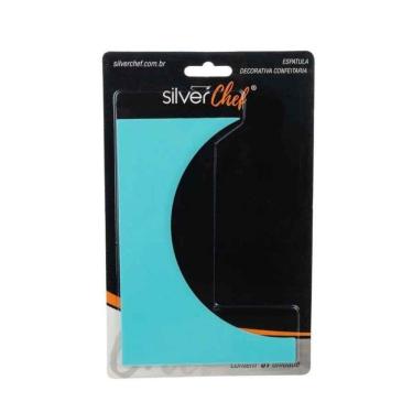 Imagem de Espátula Decorativa Para Confeitaria Ft237 - Silver Chef - Com 1 Unidade
